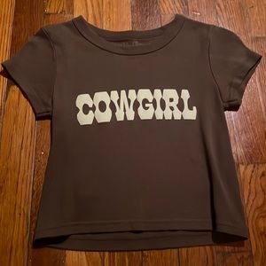 cow girl shirt